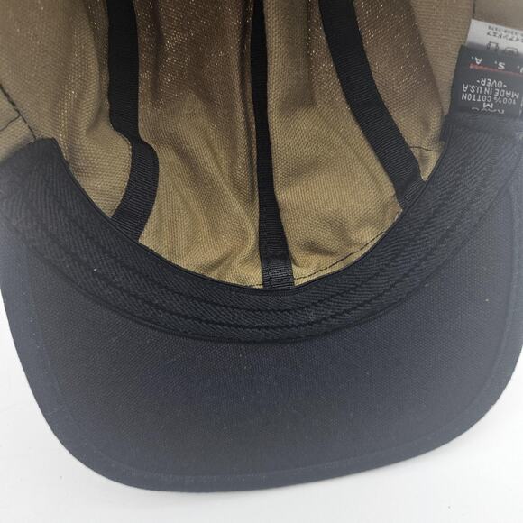 KAVU Hat Cap Strap Back Mens Medium Tan Canvas Webbing Outdoor USA Made Hiking - Picture 8 of 11